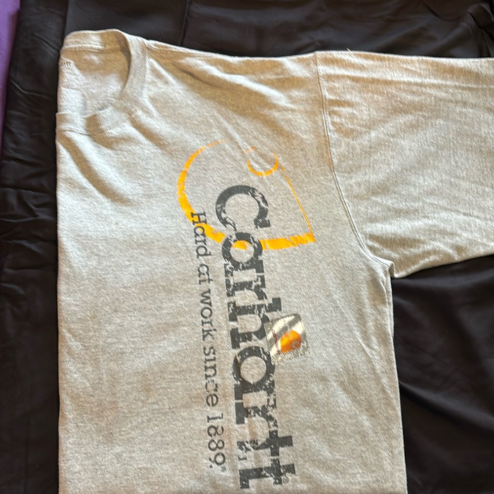 Carhartt long sleeved heavy weight t shirt